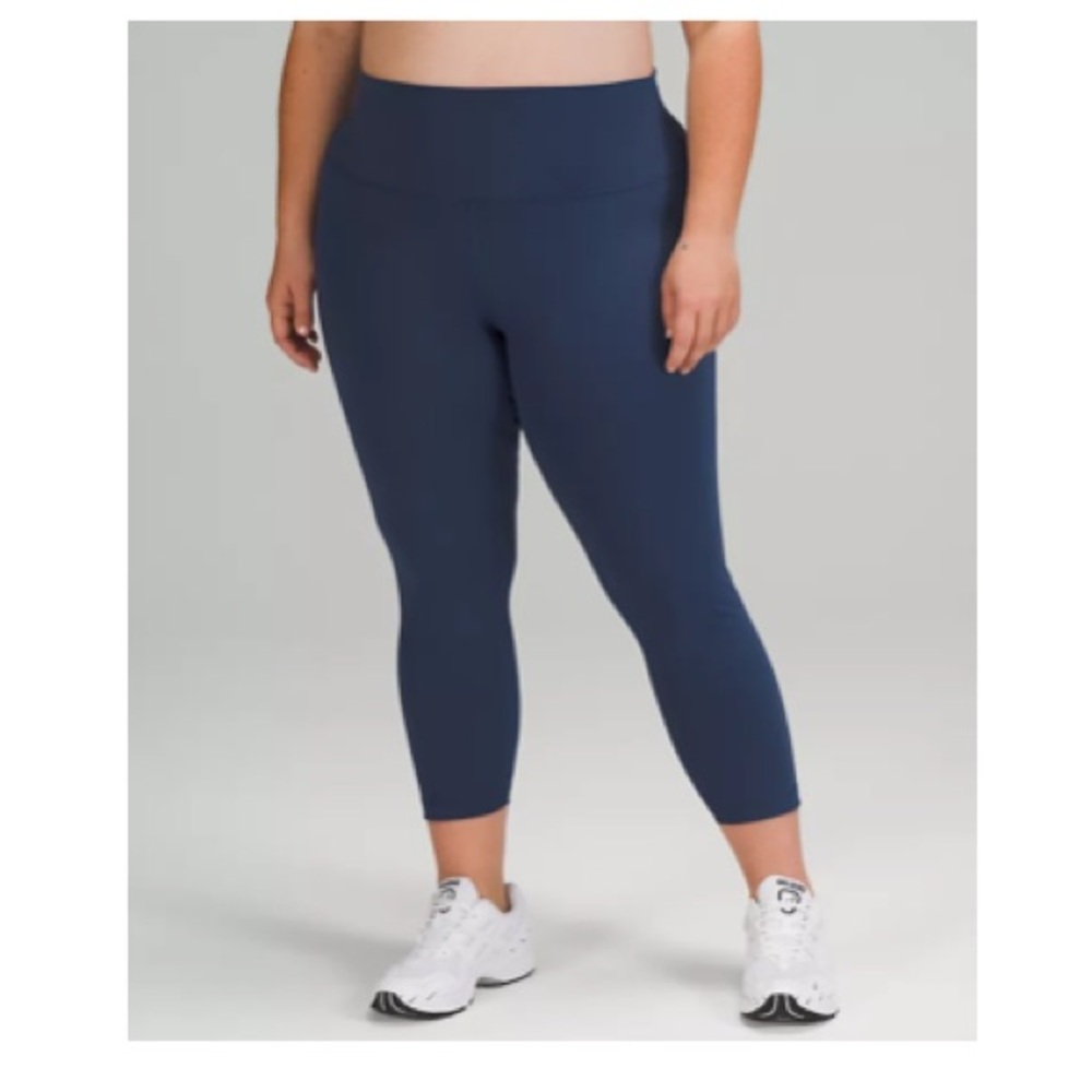 Lululemon wunder train high rise crop 23”